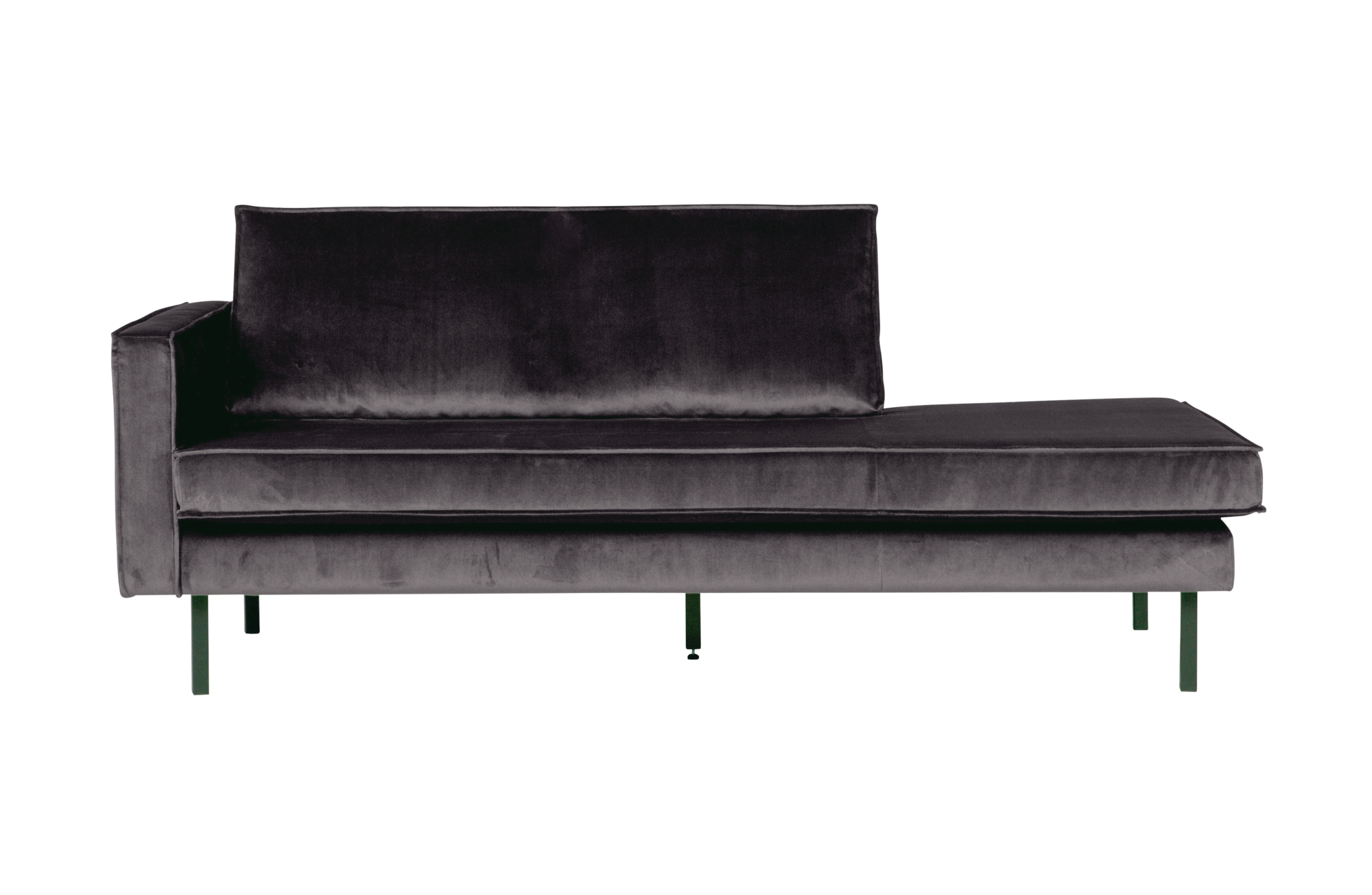 Rodeo daybed velvet Links - Antraciet