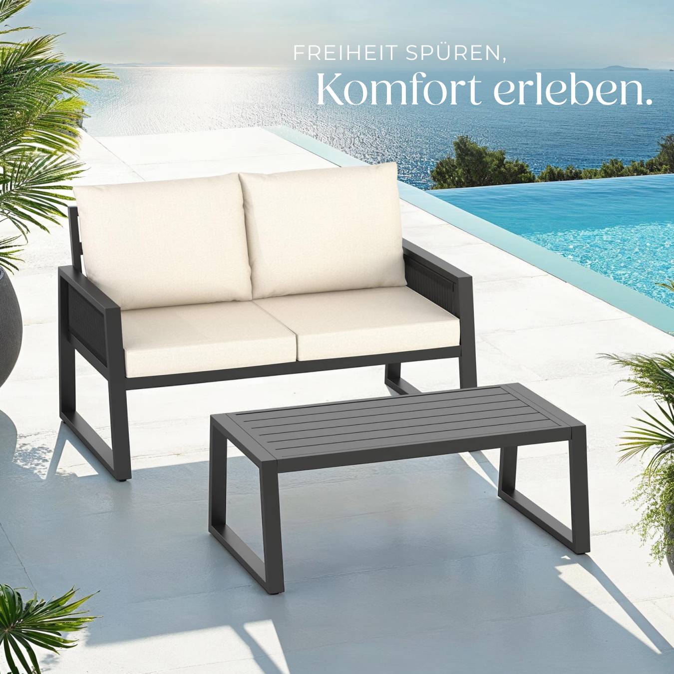 Gartenlounge-Set Captive im Rope-Design