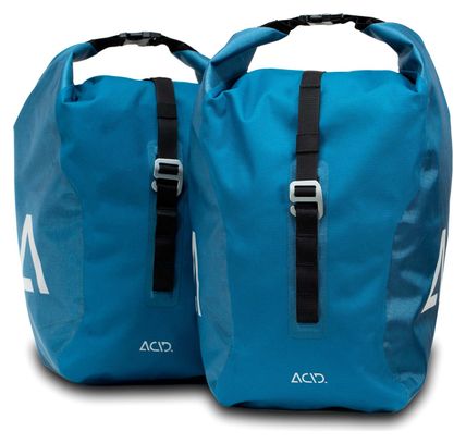Paire de Sacoches de Porte-Bagages Acid City 20/2 RT SMLink 40L (2x20L) Bleu