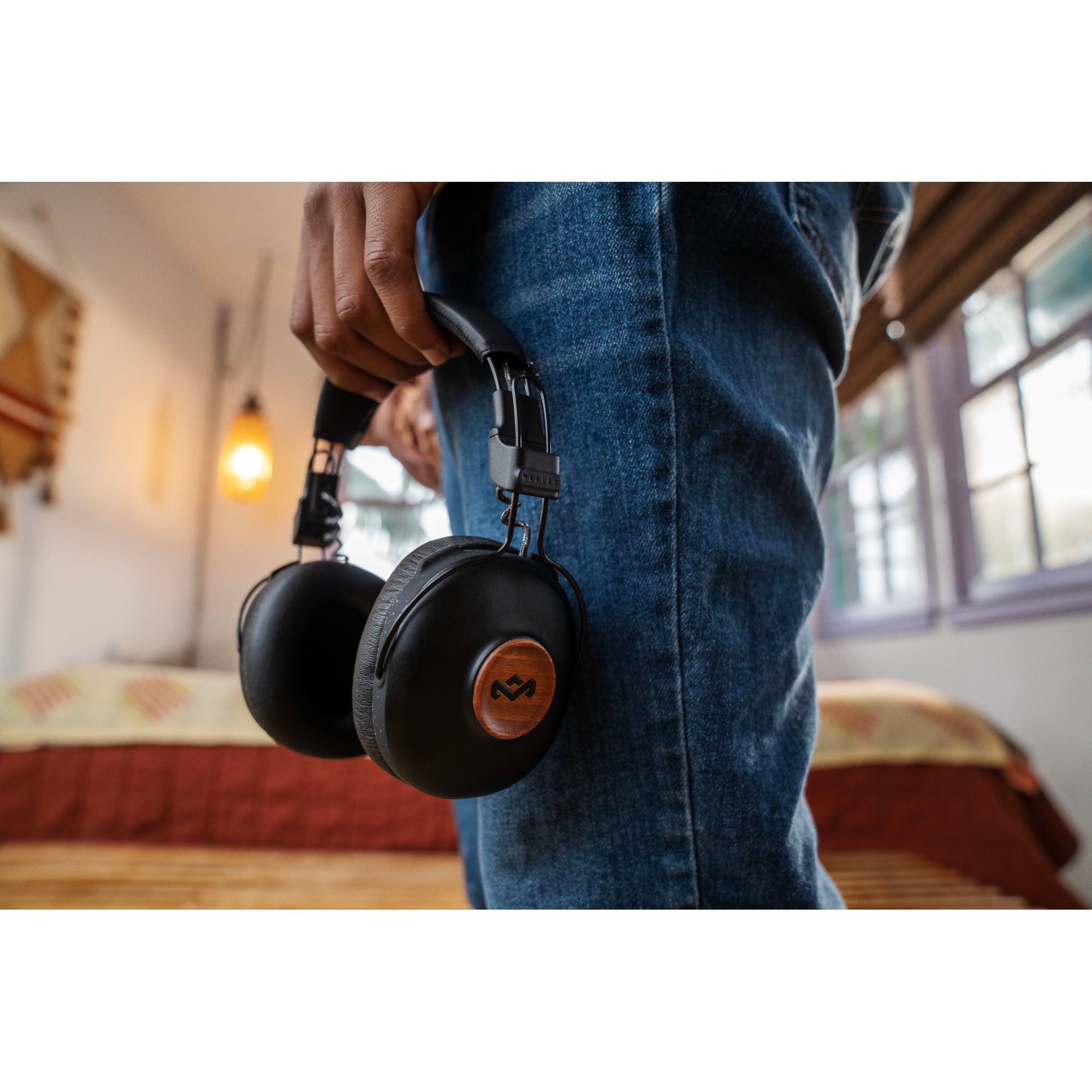 House of Marley Positive Vibration Frequency Signature Black Bluetooth-koptelefoon