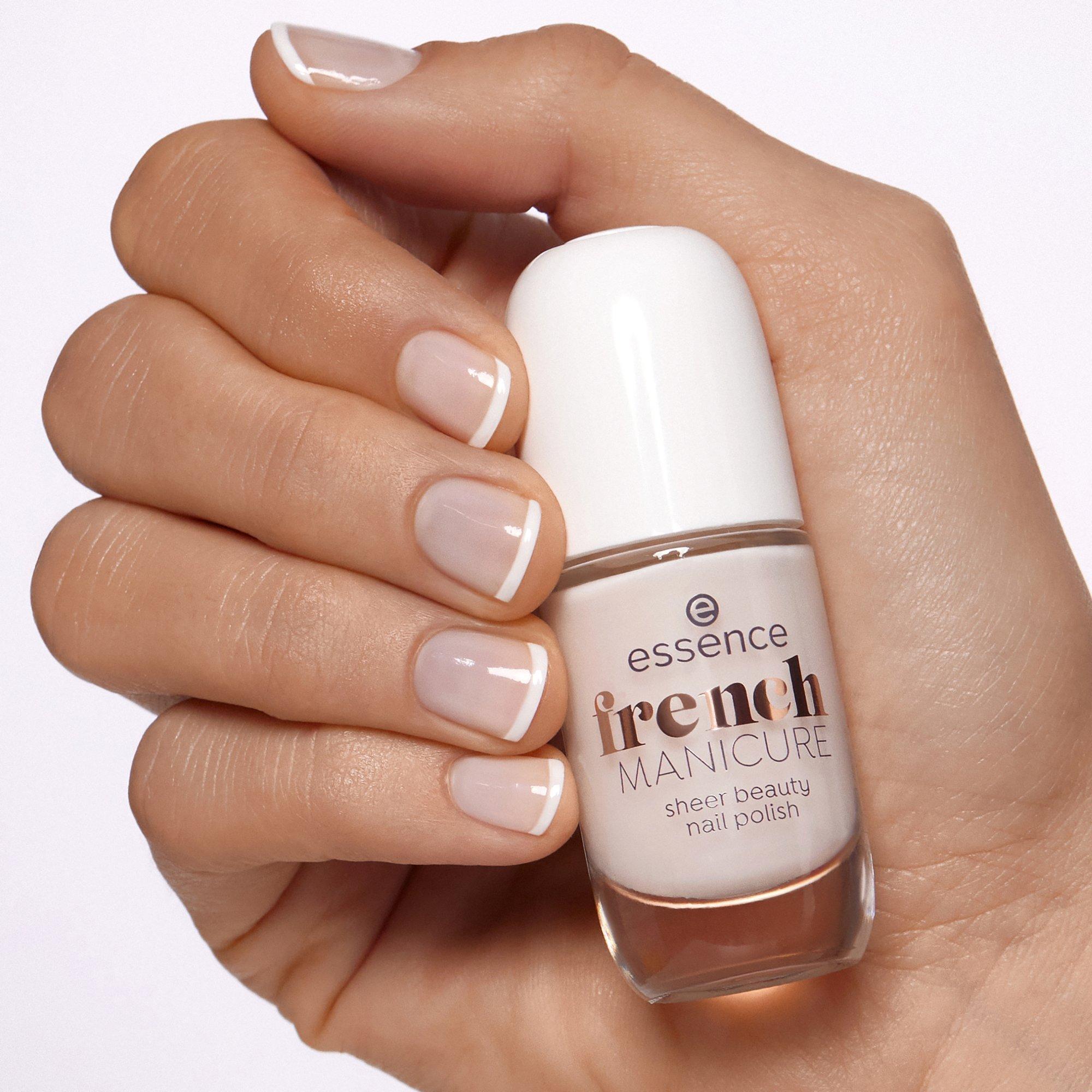 french MANICURE sheer beauty nail polish vernis à ongles