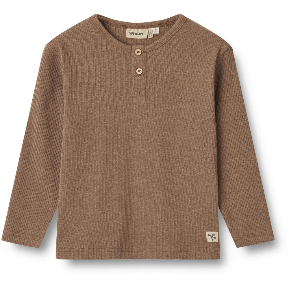 Køb Wheat Coffee Melange Bluse Morris