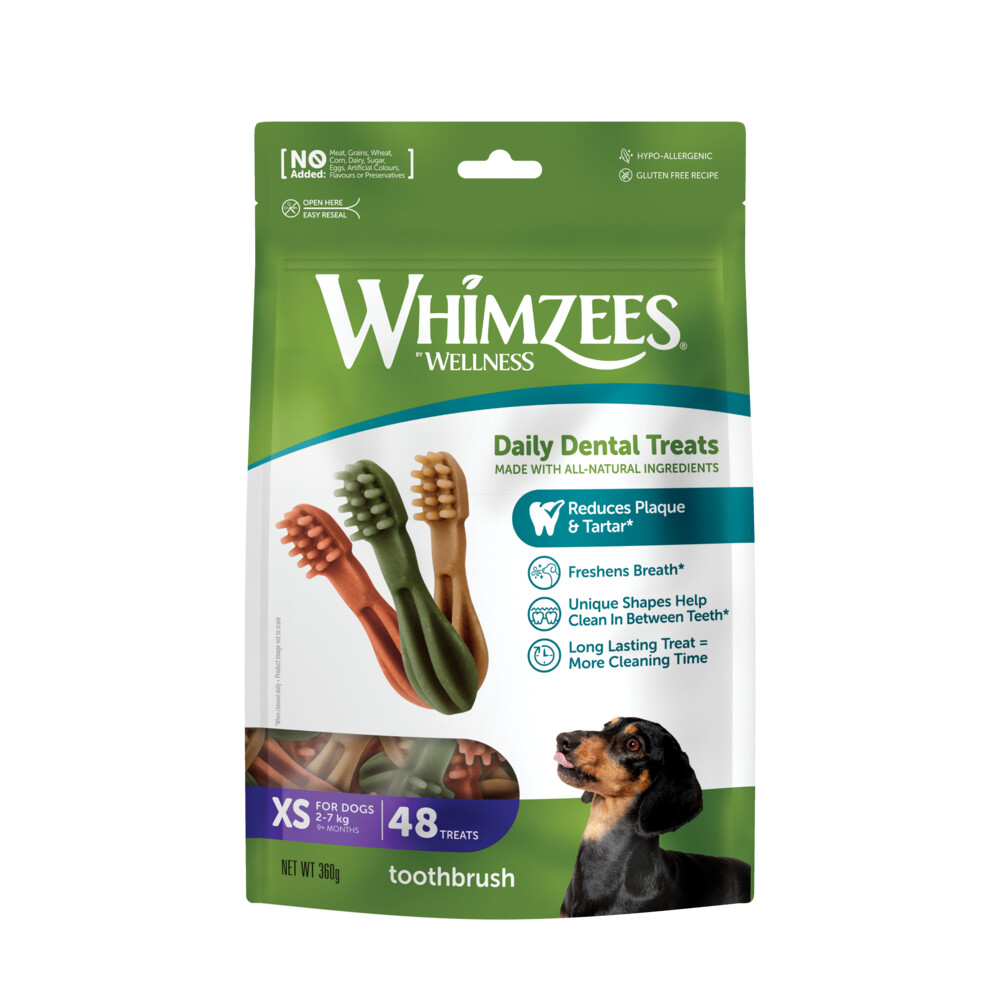 Whimzees Tandenborstel XS48 stuks