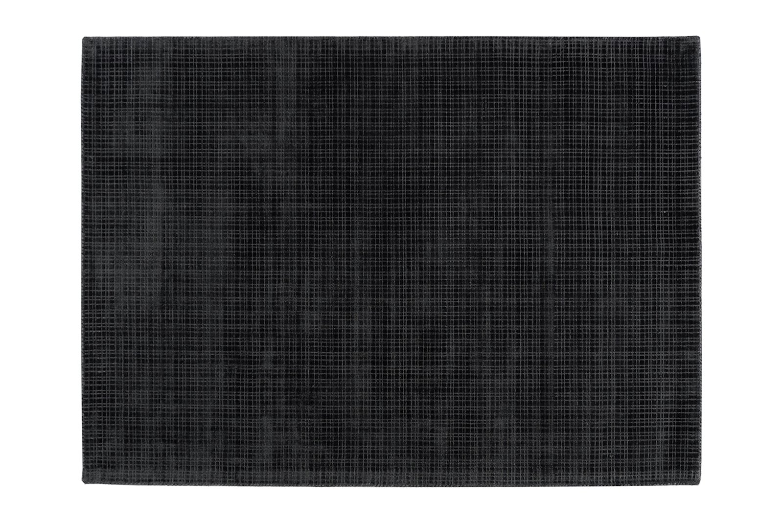 Carmel teppe Sort teppe i viskose/bambus. 160x230 cm
