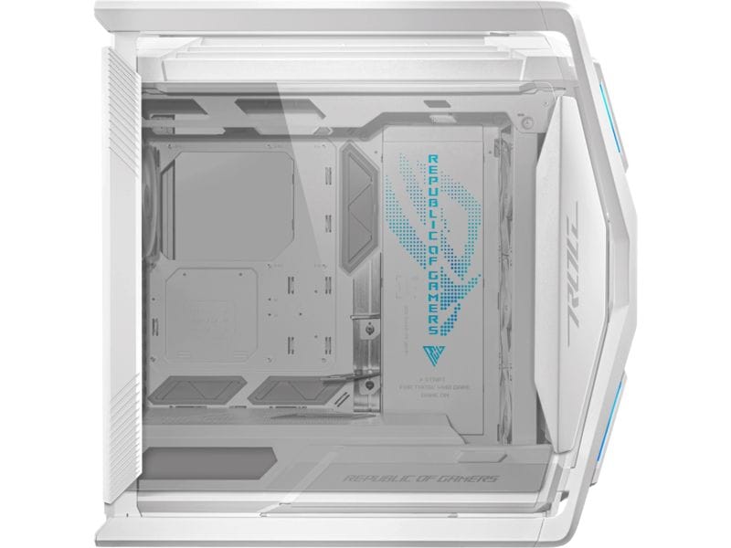 ASUS ROG PC-Gehäuse ROG Hyperion GR701 Weiss Premium-Tower mit großzügigem Innenraum und optimierter Kühlung