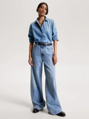 Camisa jeans de corte regular