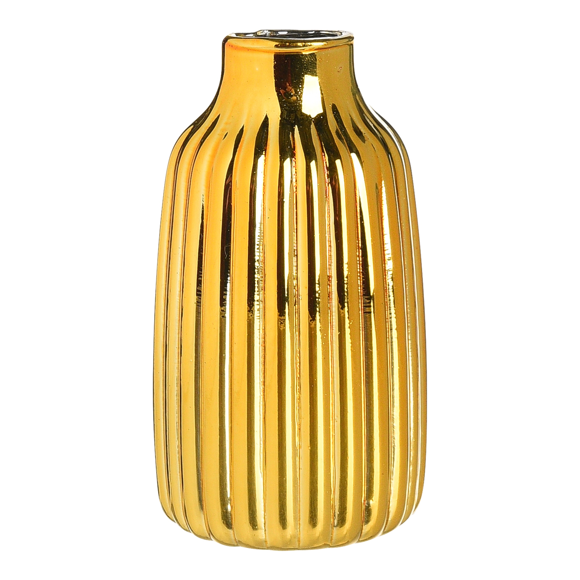 gold, B 4,5 x H 8 x T 4,5 cm