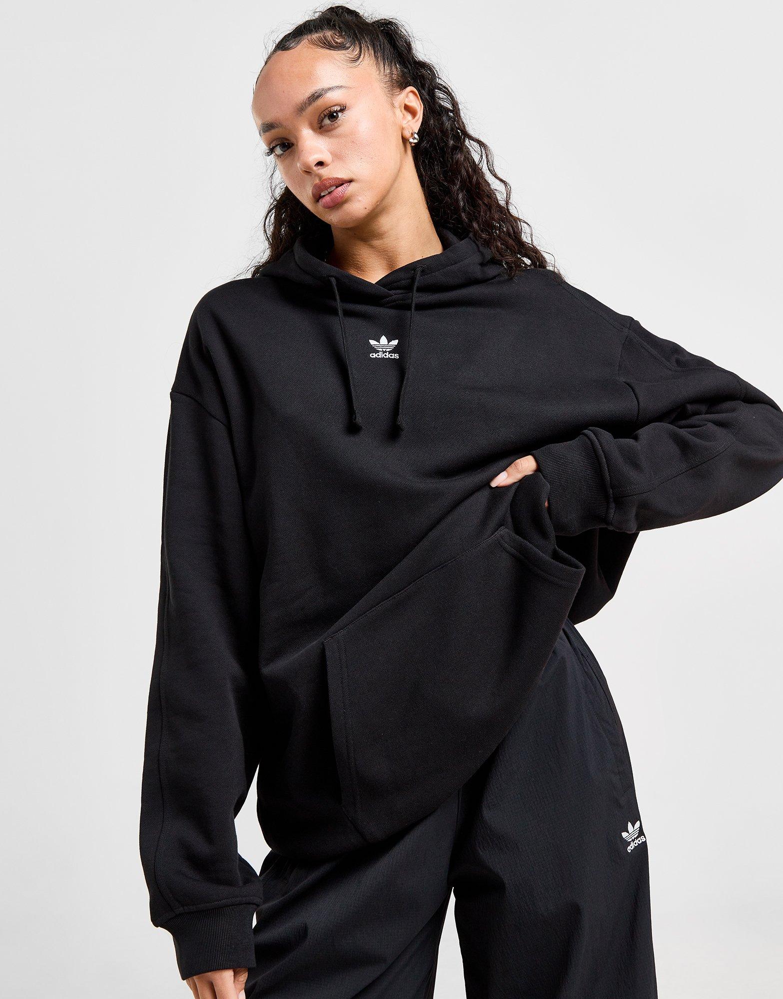 adidas Originals Sweat-shirt à capuche ample molleton Essentials