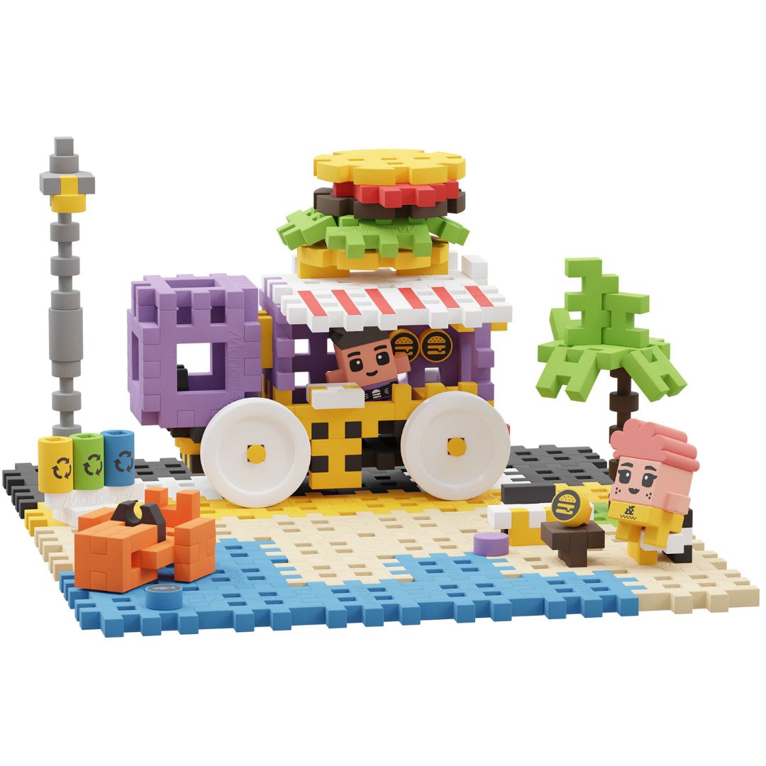 Marioinex mini waffle city food truck - 148st