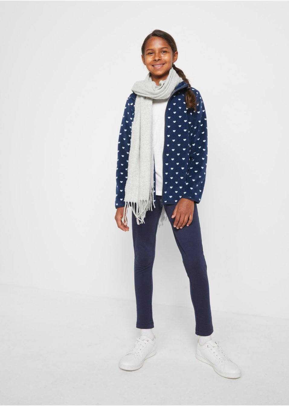 Gilet en polaire fille