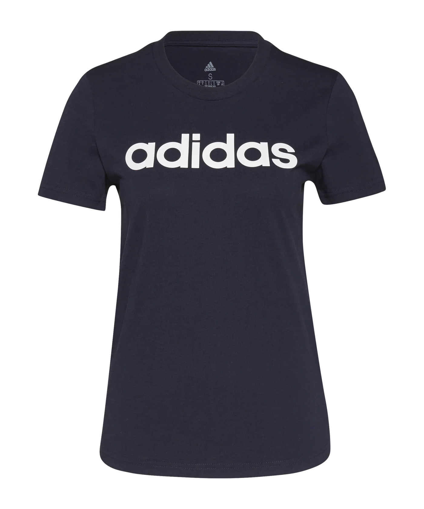 adidas Essentials T-Shirt Blau Weiss