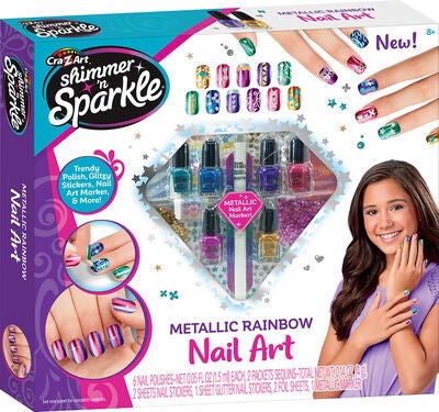 Shimmer N Sparkle Regnbuenegler Metallic