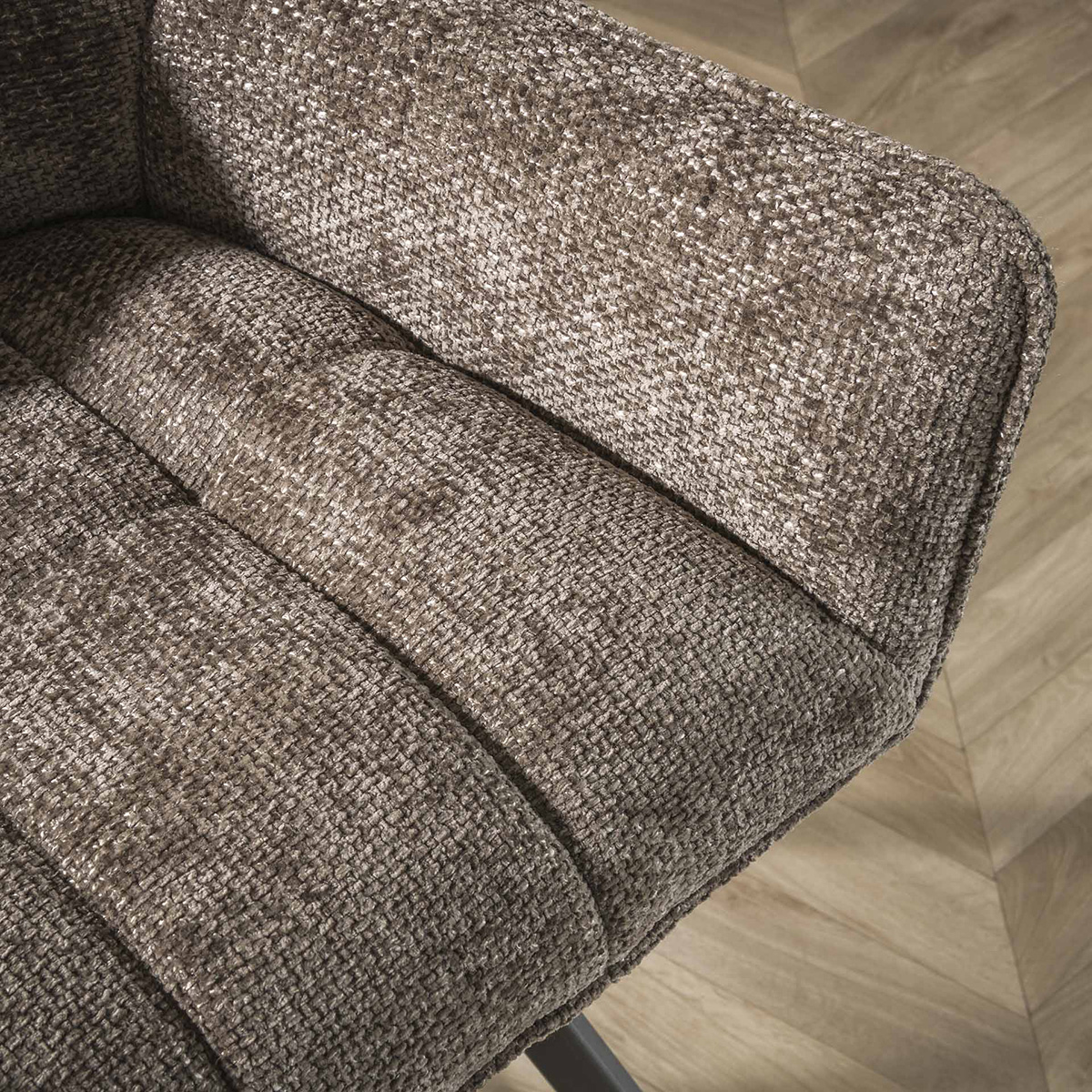 Draaistoel Bedford Gemêleerd Taupe