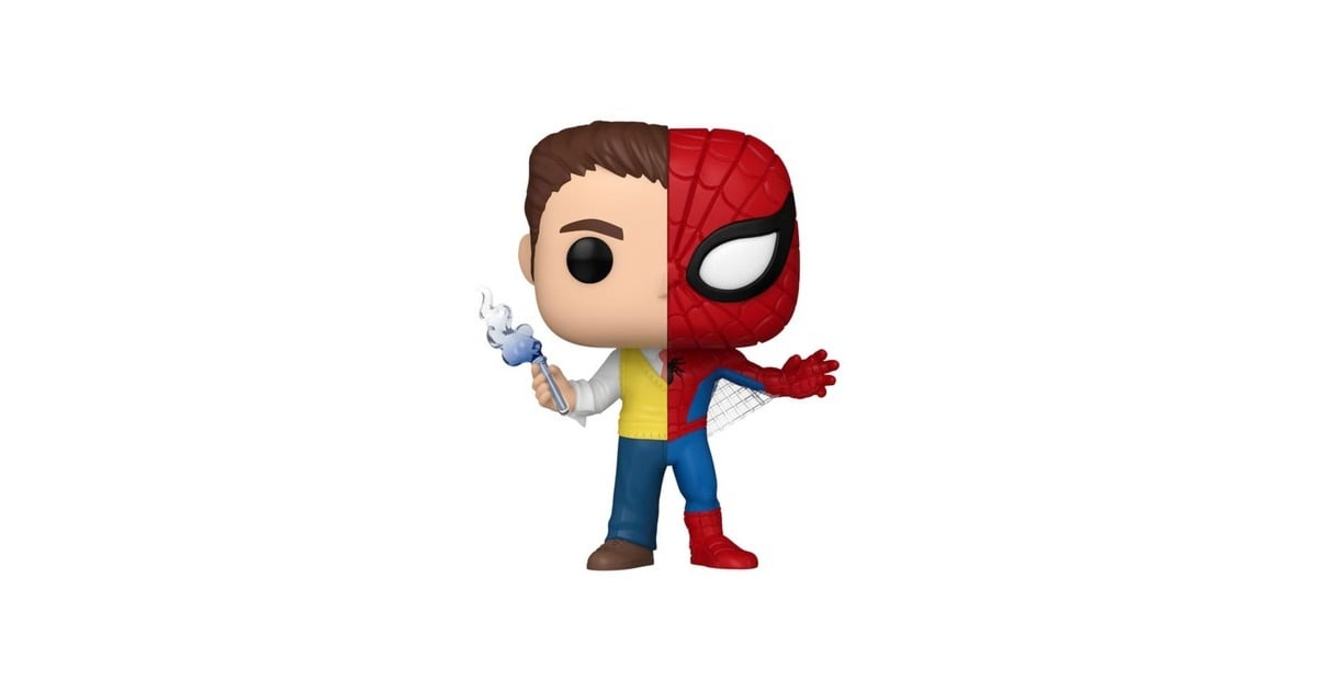 FunkoMarvel POP! Vinyl Figure Peter Parker / Spider-man 9 cm speelfiguur