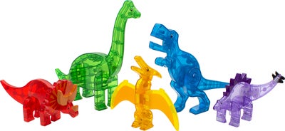 MAGNA-TILES Dinos Byggesett 5 Deler