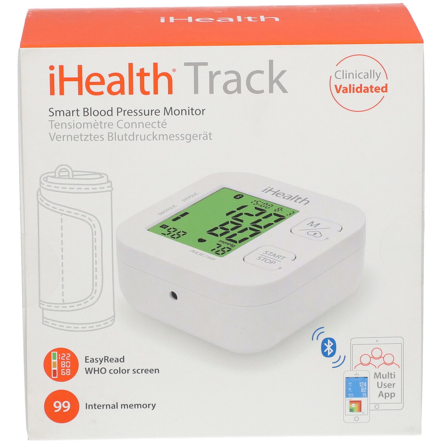 iHealth Oberarm-Blutdruckmessgerät