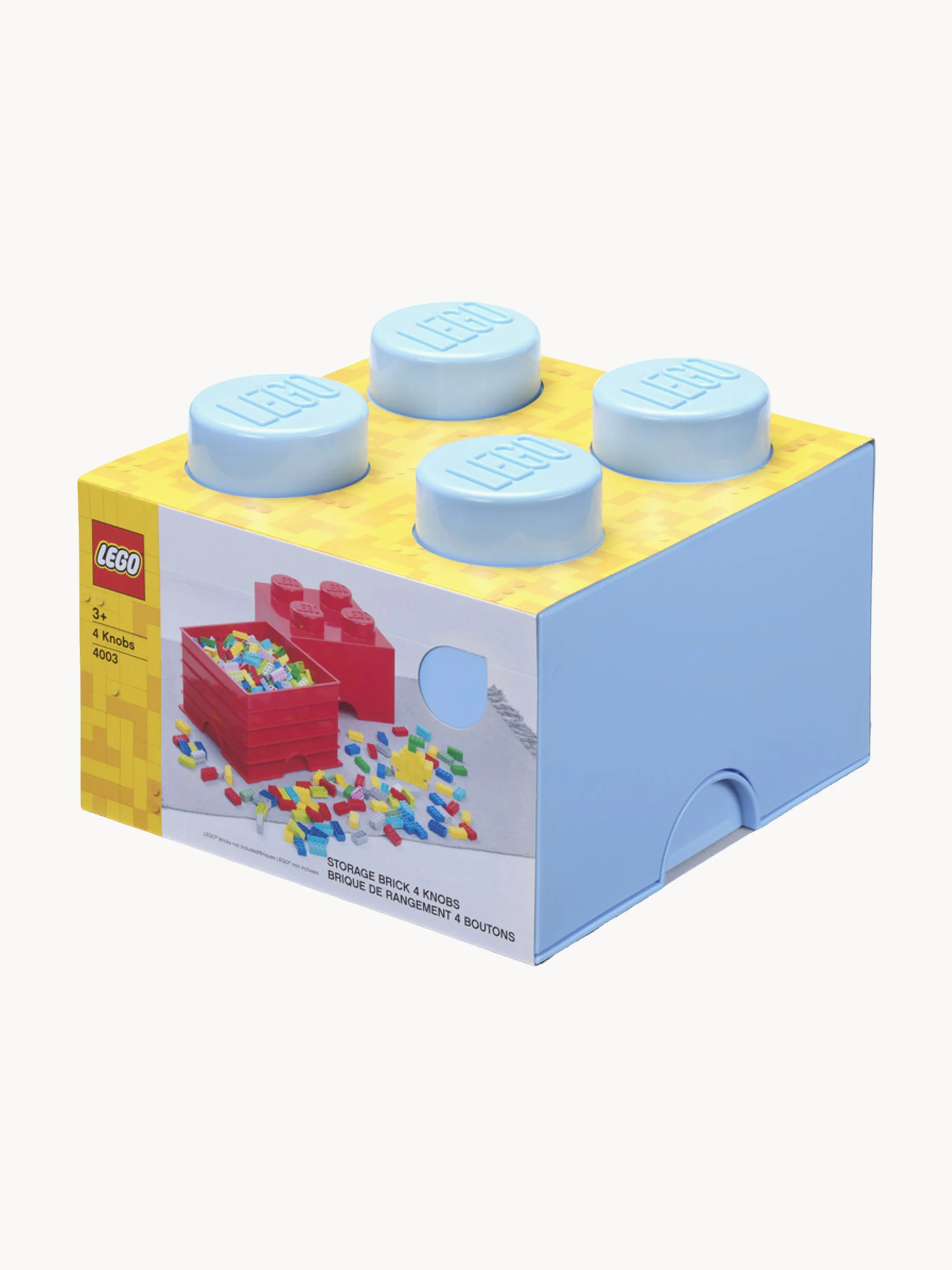 LEGO® opbergdoos Brick met 4 noppen