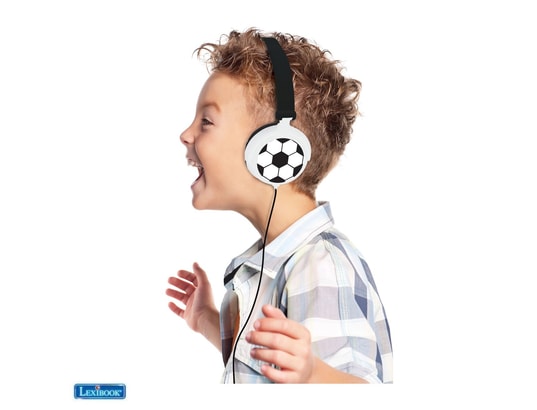 LEXIBOOK - Casque audio stéréo – design football