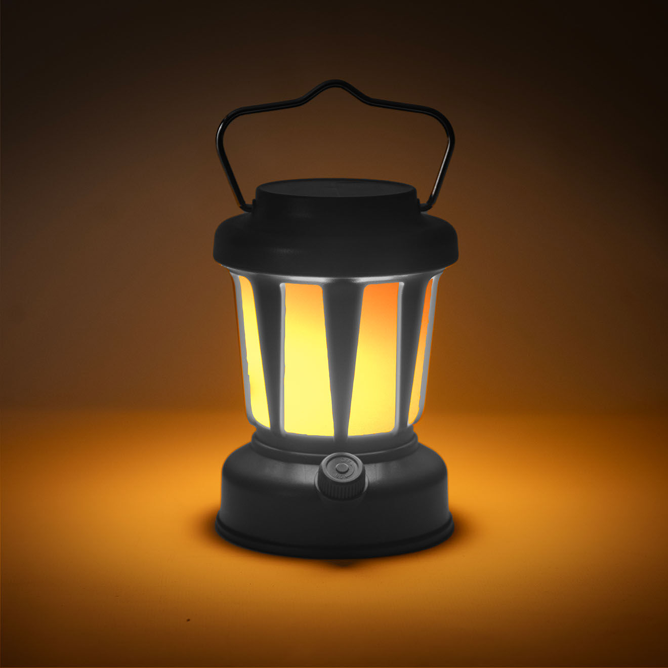 Livoo Lampe solaire sans fil grise - 11x11x15 cm