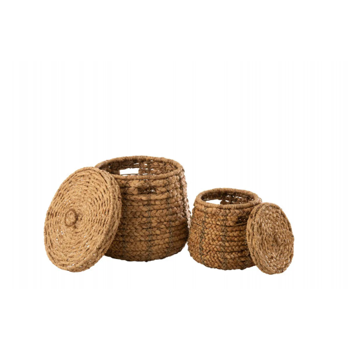 DANSMAMAISON Set de Paniers Maurice - Naturel