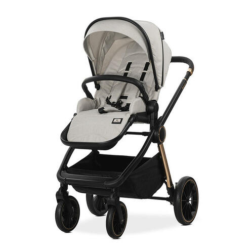 Poussette Trio BIANCA Nacelle + Coque ARIA LUX Beige - LORELLI