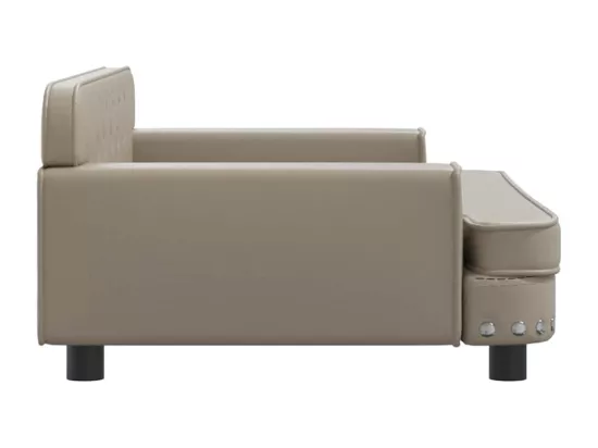 Canapé pour enfants cappuccino 90x53x30 cm similicuir