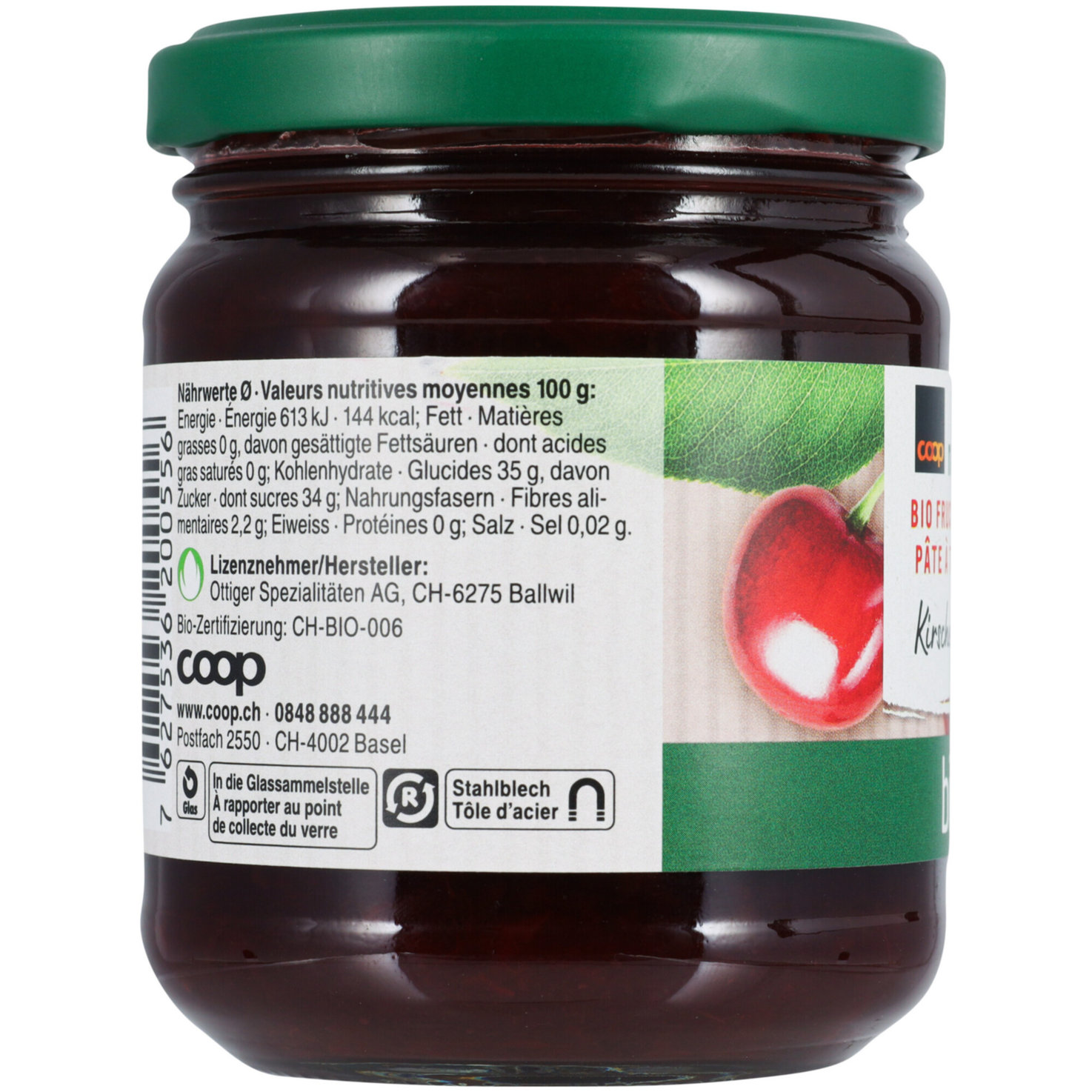 Naturaplan Bio Fruchtaufstrich Kirsche