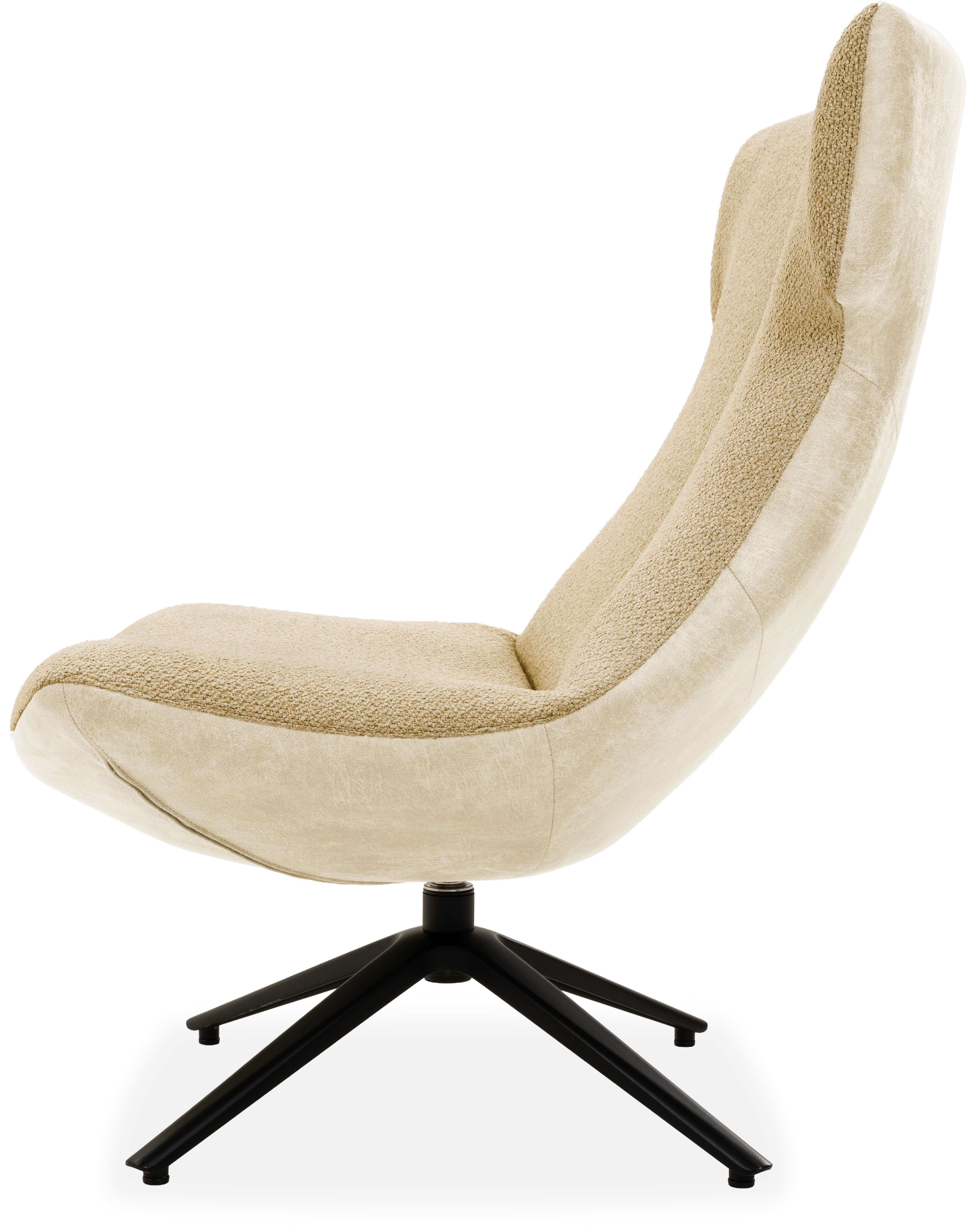 Draaifauteuil  Lowie B83 x D83 x H96 cm