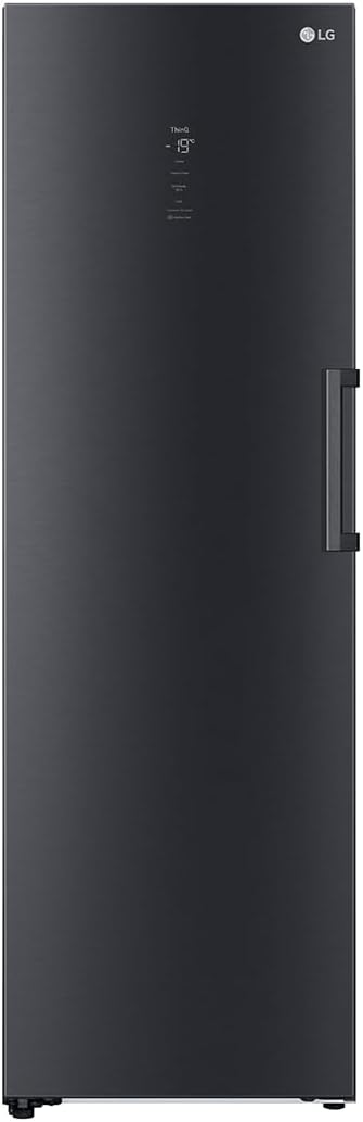 LG GLM71MCCSX, Klasse C, 386 L, Kühlgerät mit Touchdisplay, XXL-Stauraum, DoorCooling+, WiFi - Matte Black