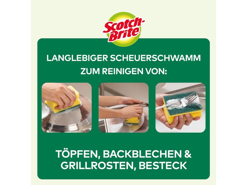 Scotch-Brite Schwamm Scotch-Brite Classic 6 Stück Scotch Reinigungsschwamm