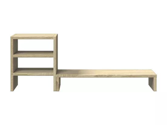 Support de moniteur et organisateur de bureau bois d'ingénierie
