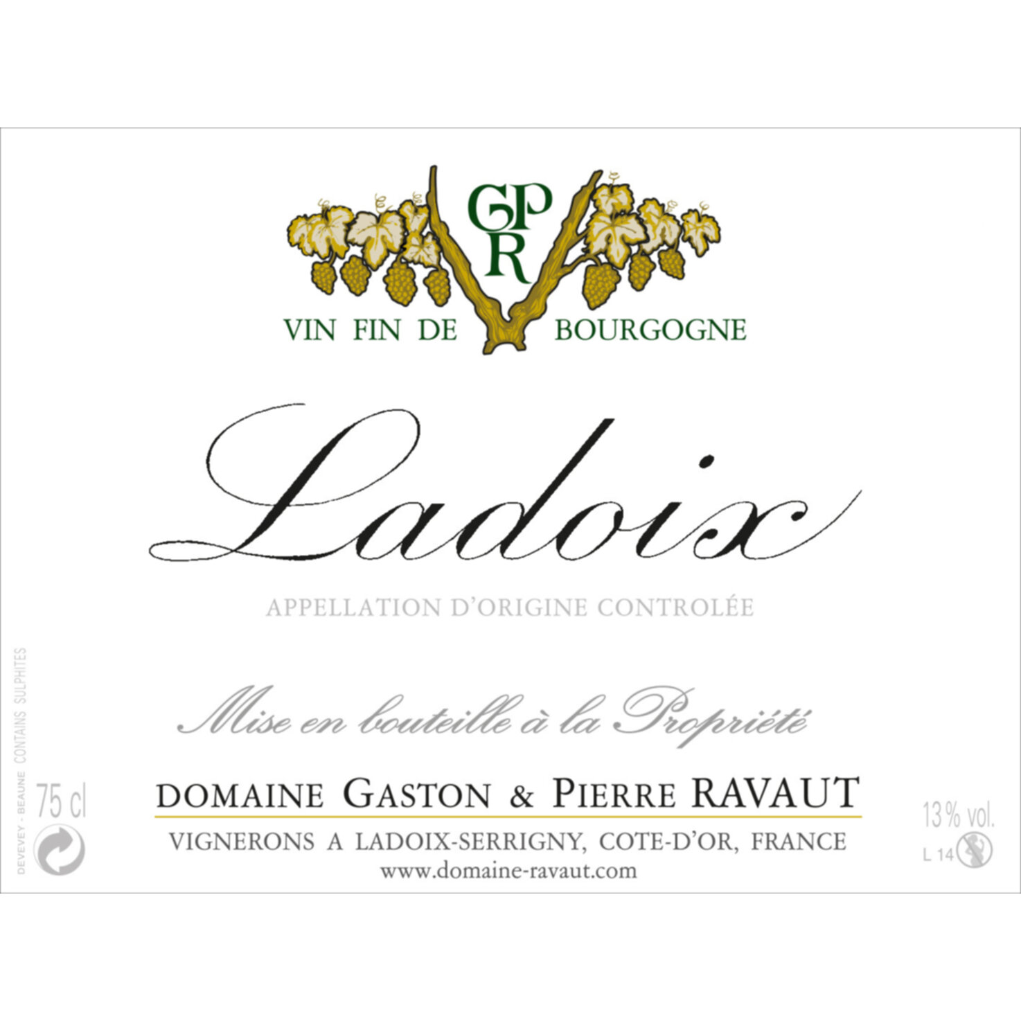Ladoix Blanc 6x 75cl -6x 75cl