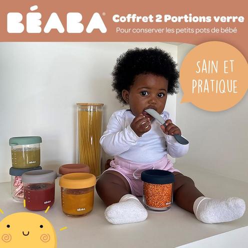 Coffret 2 Portions verre Vert - BEABA