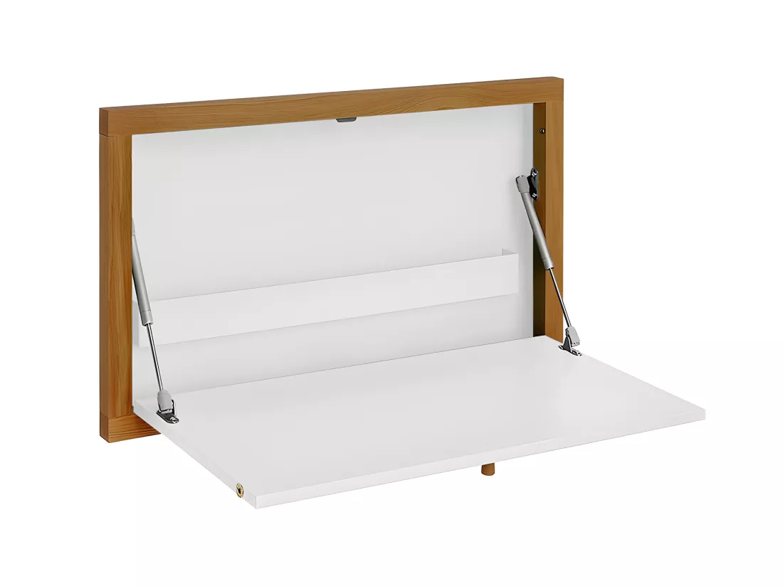 Brenta - Bureau mural contemporain - Blanc