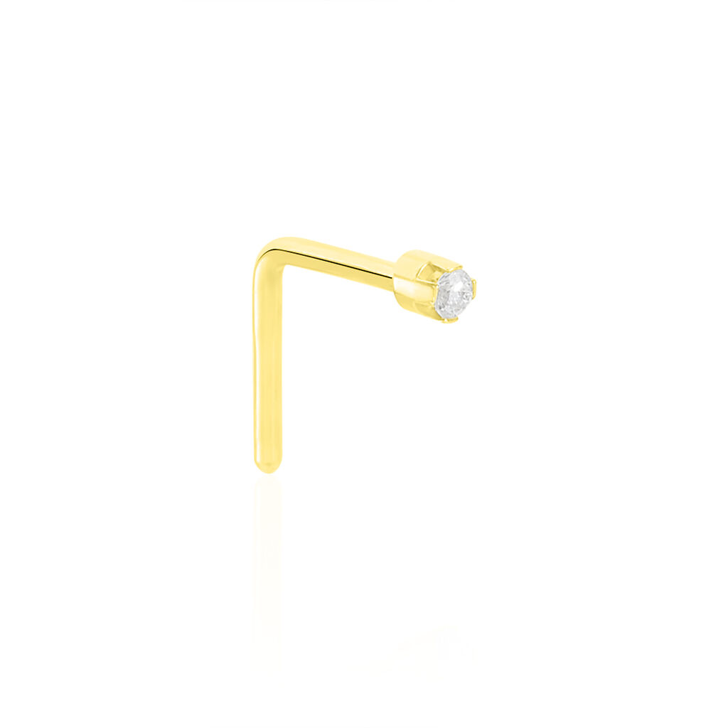 Piercing De Nez Demetrie Or Jaune Diamant
