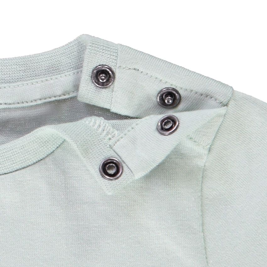T-shirt manches longues en jersey Tic & Tac pour bébé garçon - Vert