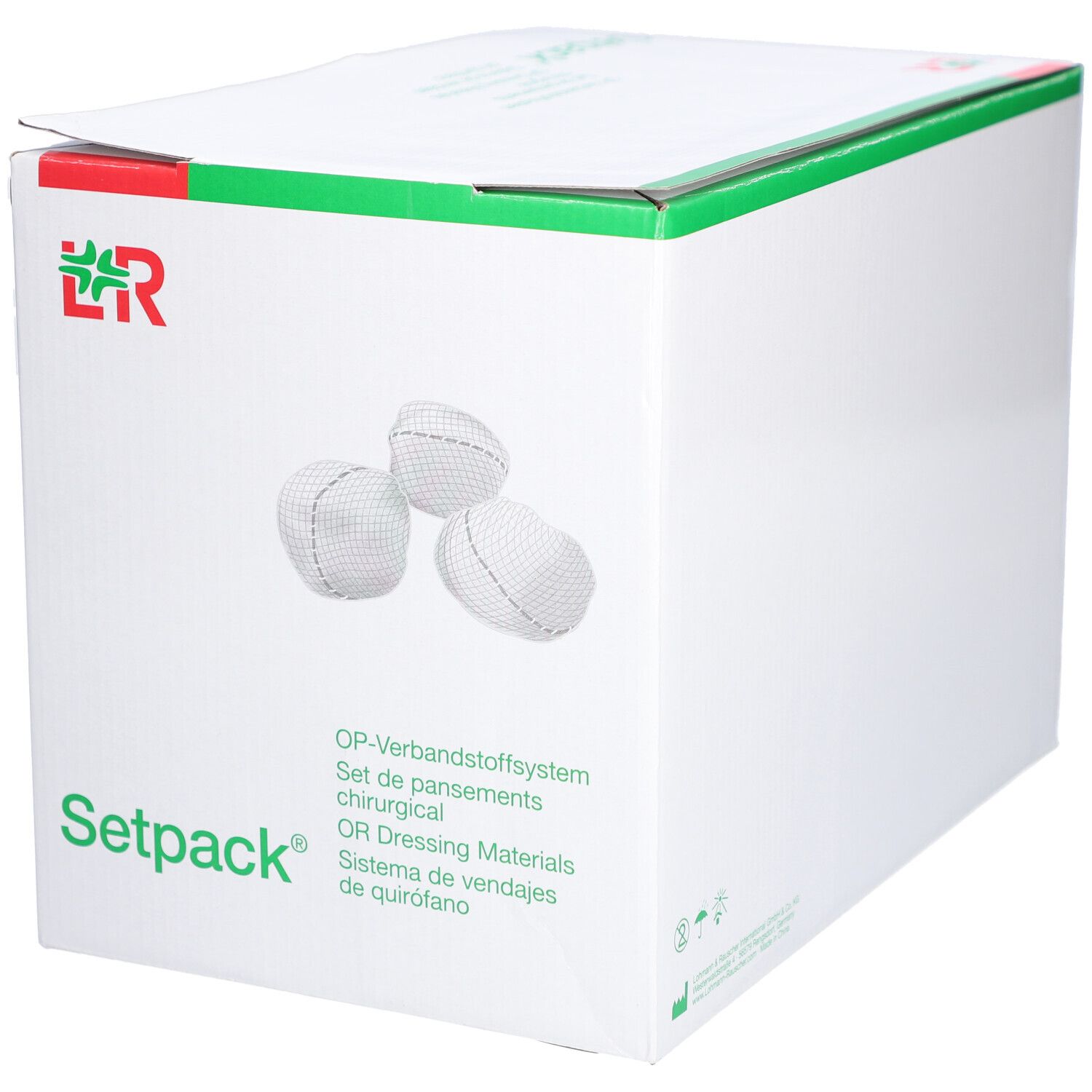 Lohmann & Rauscher Setpack Tupfer RK Gr. 4 eigroß steril