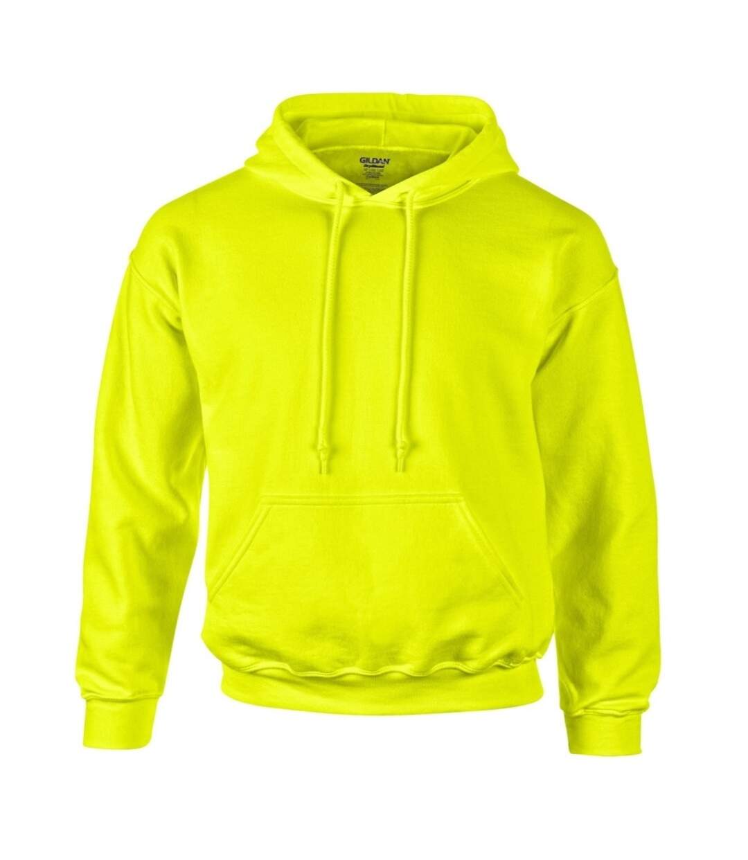 Sweatshirt à capuche Gildan pour homme (Vert sécurité) - UTBC461