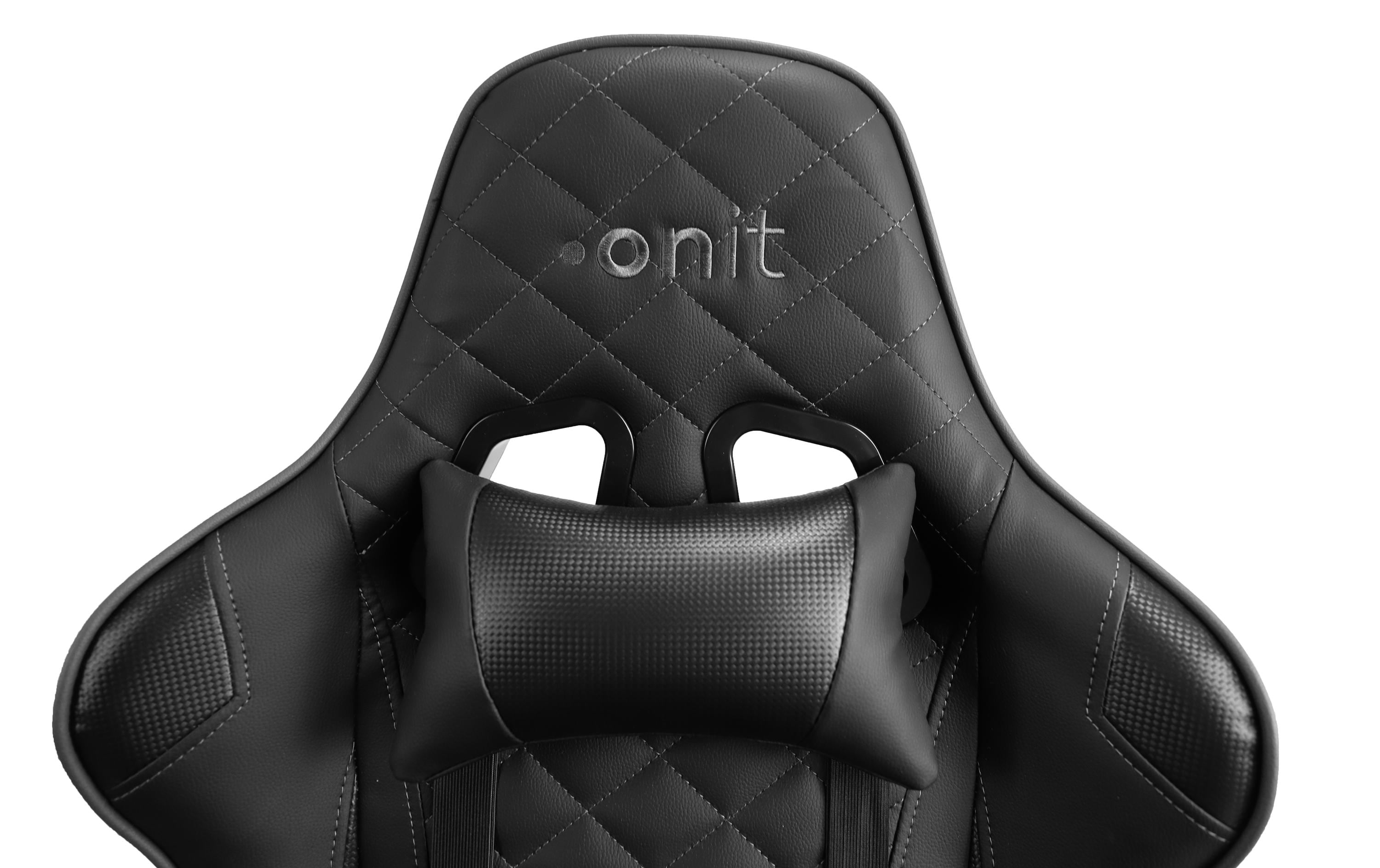Gaming-Stuhl Deepblack Schwarz<br>Bürostuhl für lange Gaming-Sessions und Arbeitstage