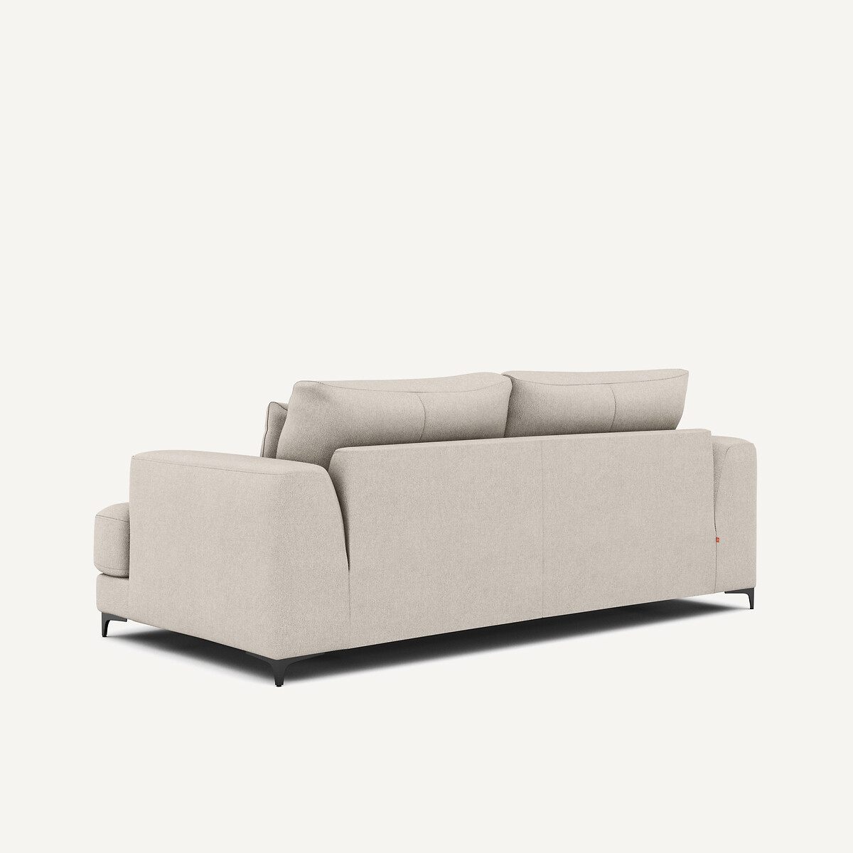 AM.PM<br>Sofá-cama de 3 lugares com textura em linho viscose, Marsile