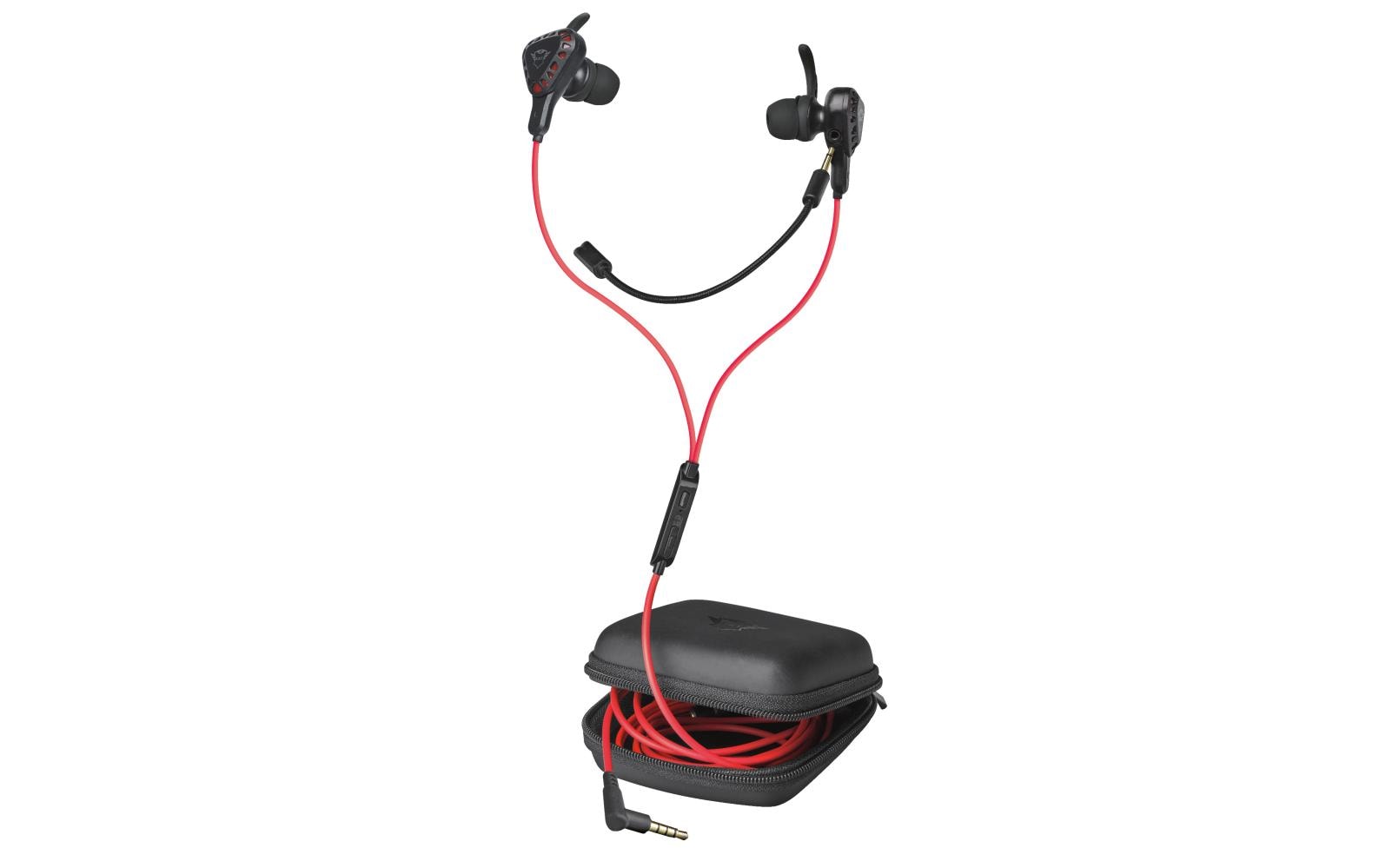 Headset GXT 408 Cobra Rot/SchwarzGaming-Ohrhörer für alle Plattformen
