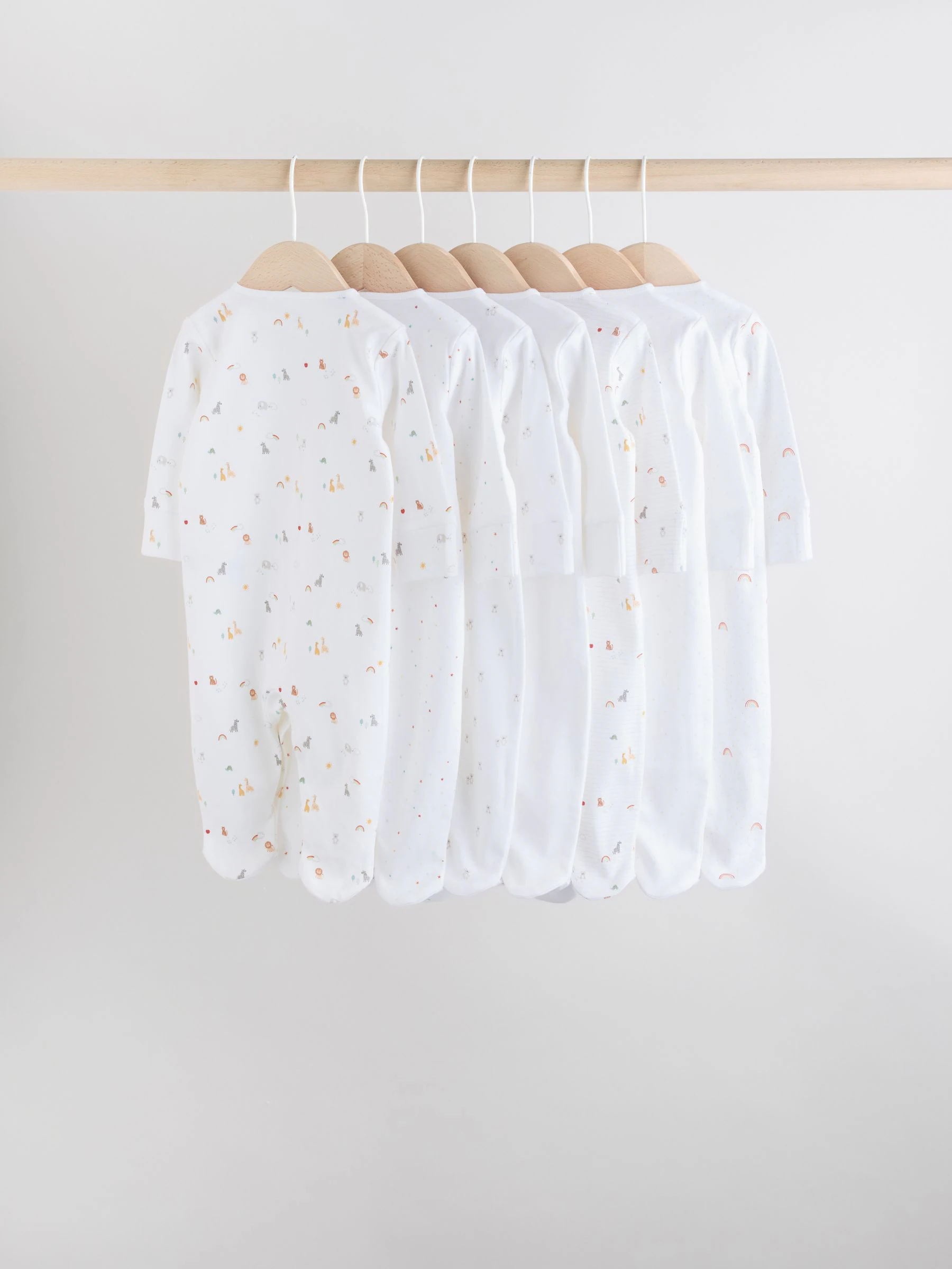Wit - Popper Baby Sleepsuits (0-2yrs)