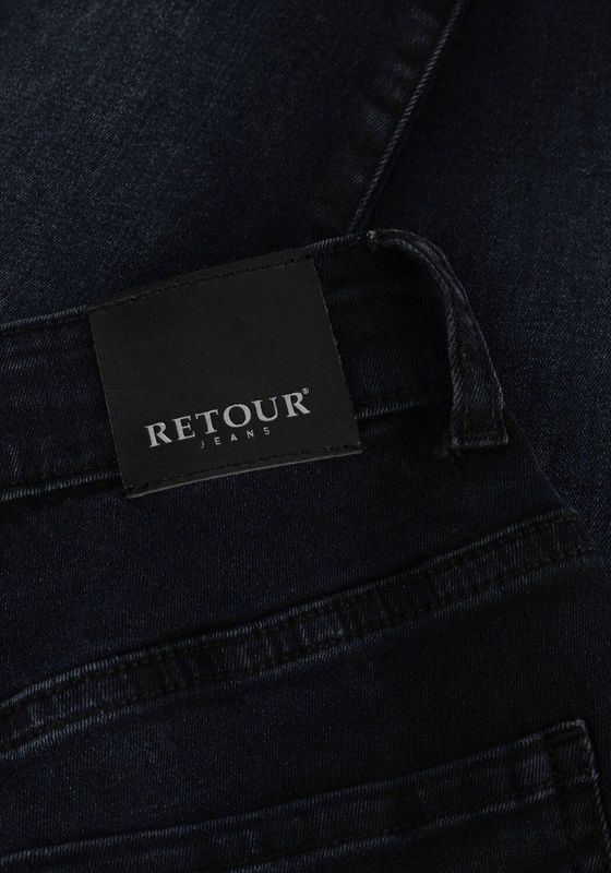 Retour Jeans relaxed loose fit jeans dark blue denim