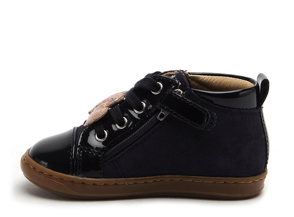 Shoo pom boots bottine bebe bouba heart bleu
