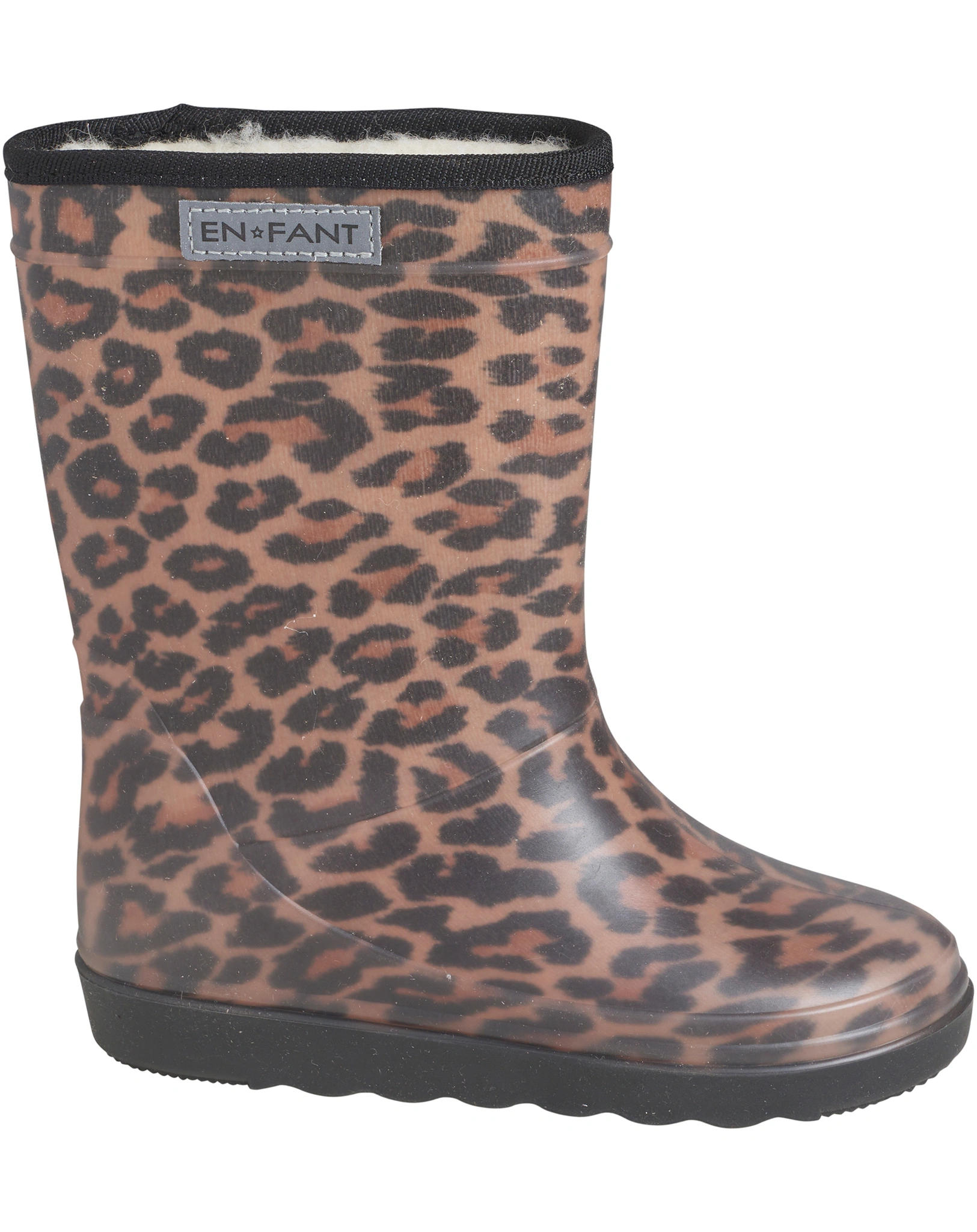 Thermo-Gummistiefel WILD LEO  in schwarz/braun