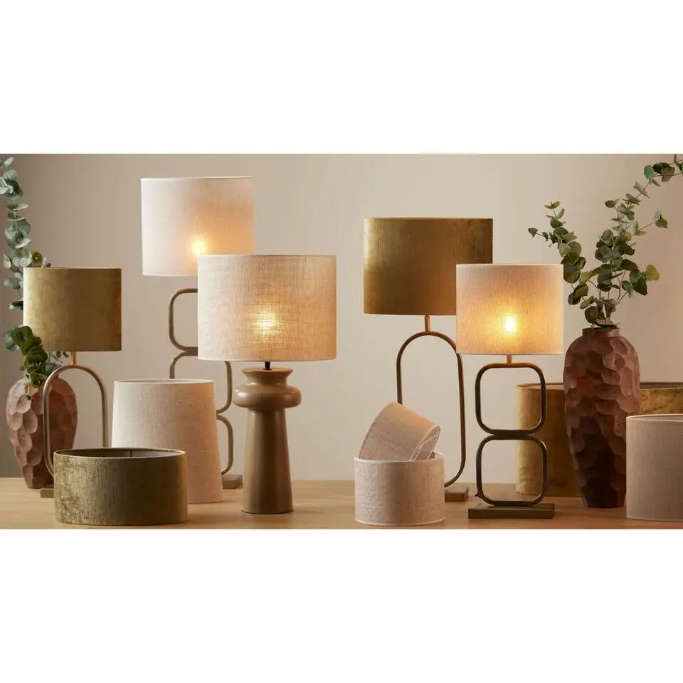 Lampvoet Lutika - Goud - 23x11,5x46cm