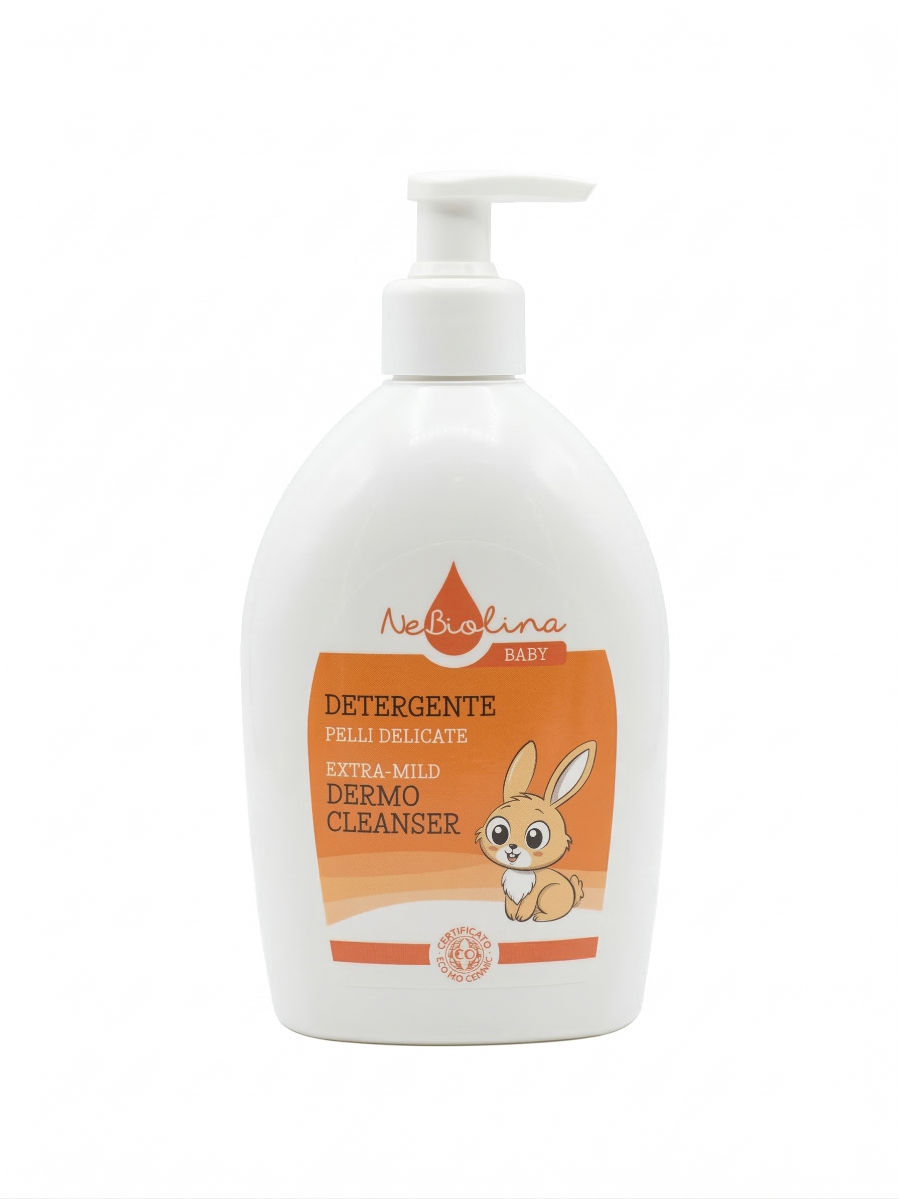NeBiolina  Bebé Extra-mild Baby Dermo Cleanser, 500 ml