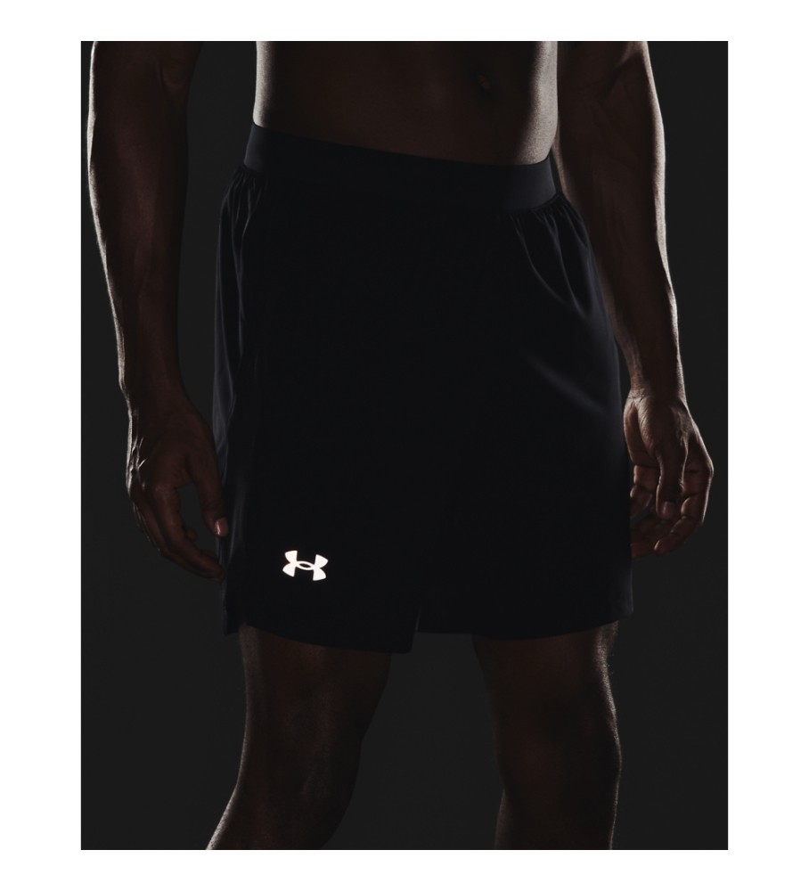 Under Armour Short UA Launch Run 7 preto