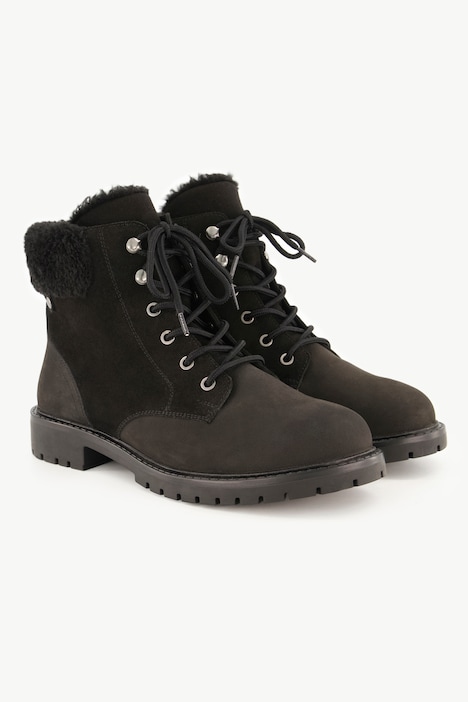 Lederboots, Textilschaft, Weite H