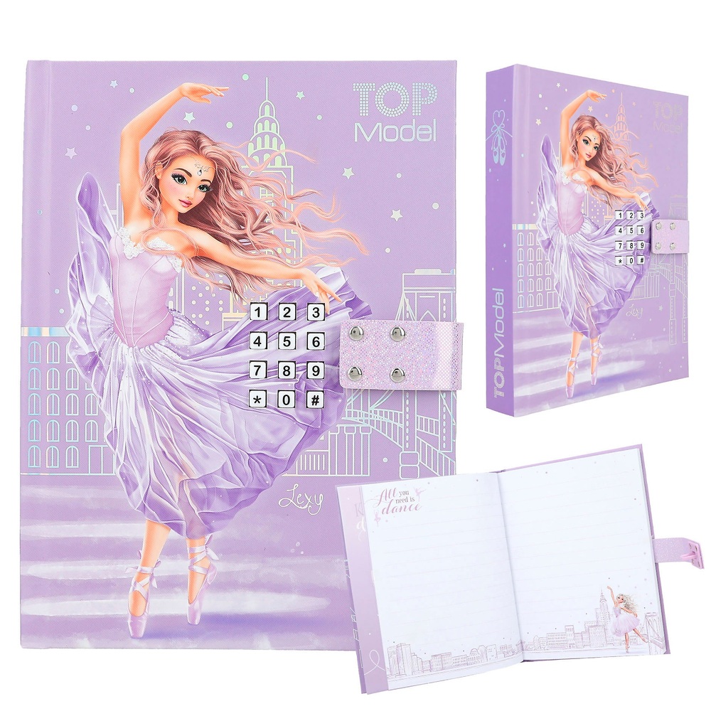 TOPModel Tagebuch mit Code und Soundballett